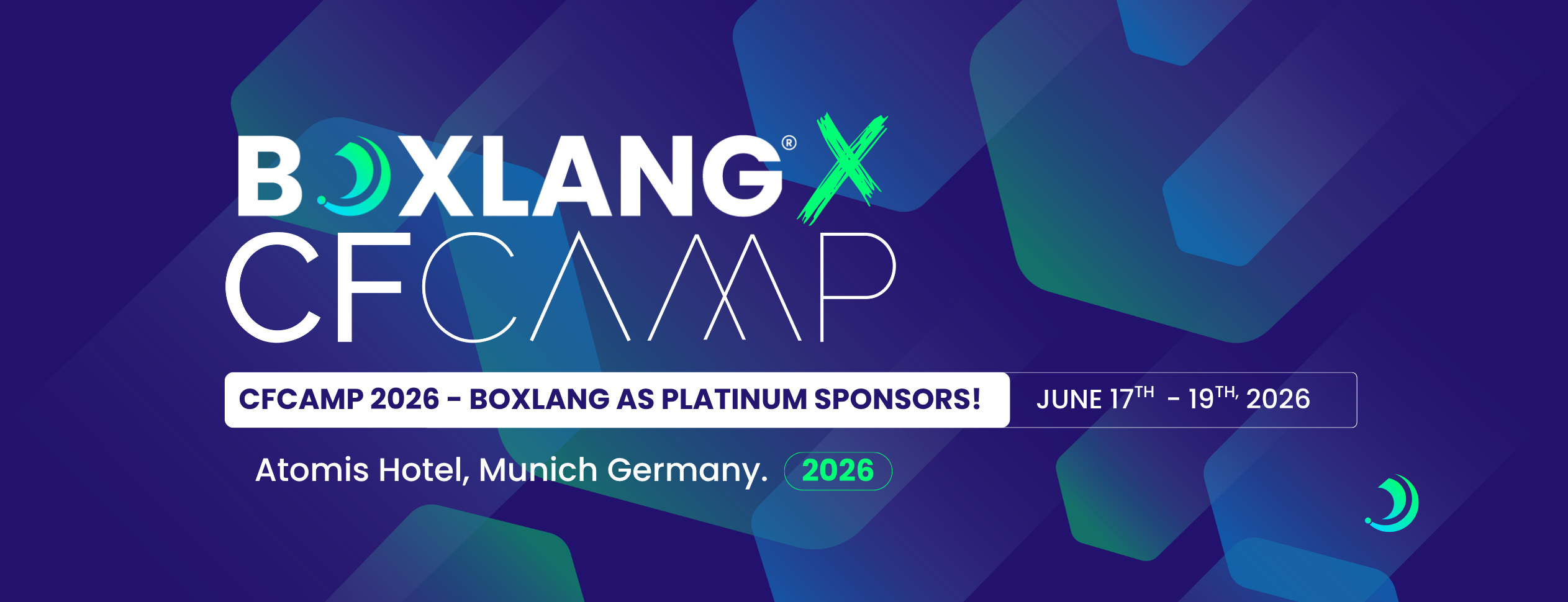 CFCamp 2026: BoxLang as Platinum Sponsors!